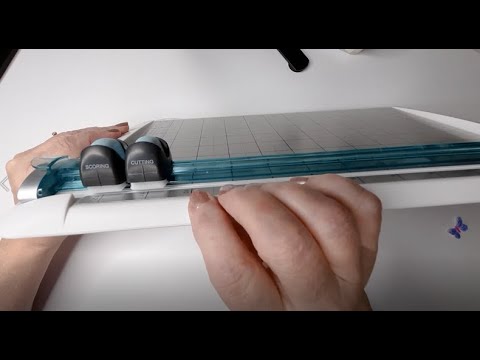 Wescott Paper Cutter: Changing Blade and Scoring Tool