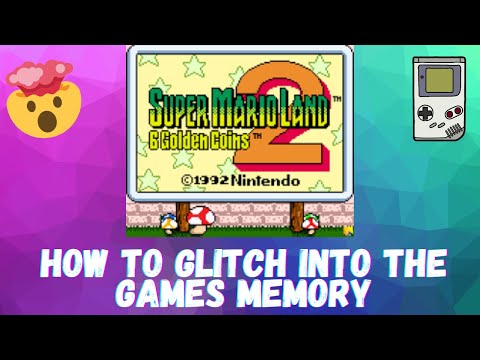 Glitching Into Super Mario Land 2's Memory #nintendo #gameboy #mario #glitch