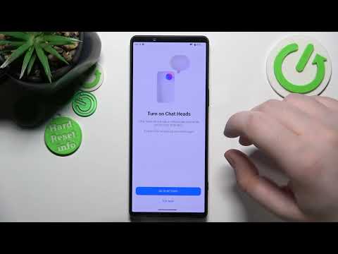 How To Enable & Disable Messenger Floating Pop Up Sony Xperia 1 V