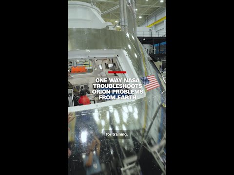 One way NASA troubleshoots Orion problems from Earth