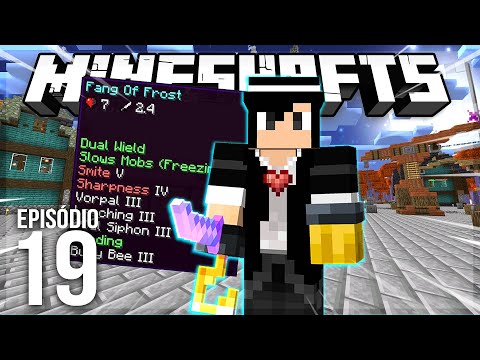 A ADAGA MAIS  FORTE DO MELHOR MODPACK DE AVENTURA DO MINECRAFT - Mineshafts & Monsters #19