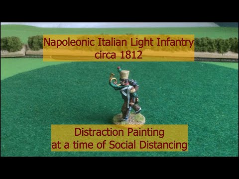 Napoleonic Italian Light Infantry - A distraction project