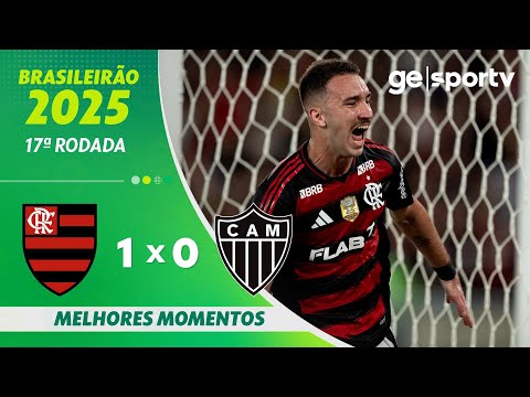 Gols e lances de Flamengo x Atlético Mineiro