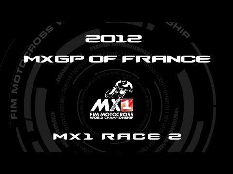 2012 MXGP of France - FULL MX1 Race 2 - Motocross