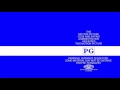 MPAA PG Rating Screen Widescreen