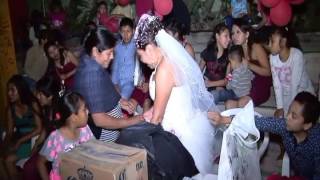 LA BODA DE MARIA MERCEDES EN XOCHAPA GUERRERO MEXICO, LA ENTREGA DE REGALOS