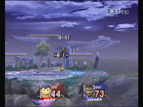 UW Brawl Tourney - Mike (Snake) vs. ~N.L~ (Ness) - Match 1