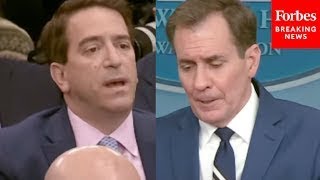 Newsmax Reporter Grills John Kirby About The Authenticity Of Leaked Classified Documents On Ukraine
