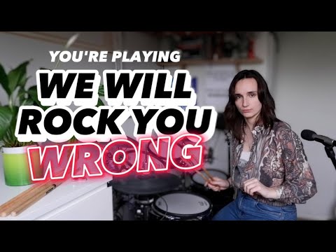 Here's The Right Way to Play We Will Rock You On Drums