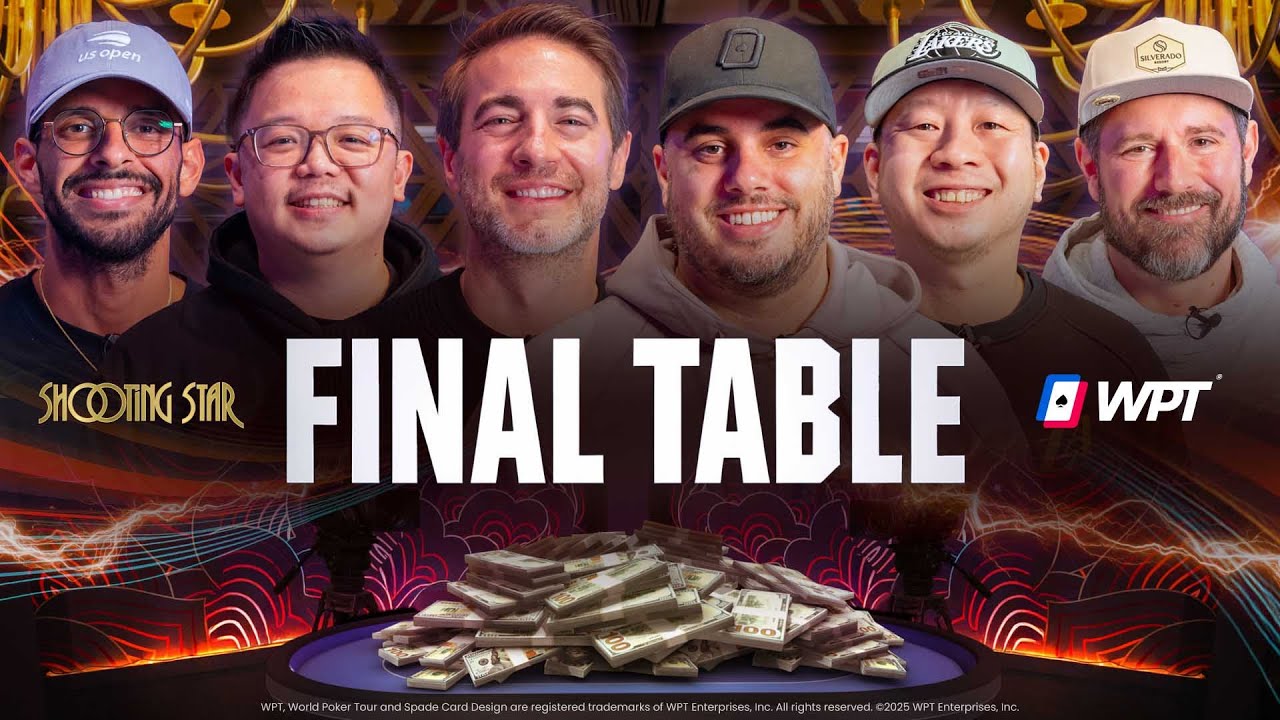 WPT Shooting Star Final Table - $480,000 FOR 1ST 🏆