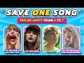 SAVE ONE SONG TAYLOR SWIFT EDITION FROM A TO Z