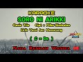KARAOKE SORO NI ARIKKI Nada Rendah Wanita / Cewek ( C = Do ) | Jen Manurung | Oasis Trio