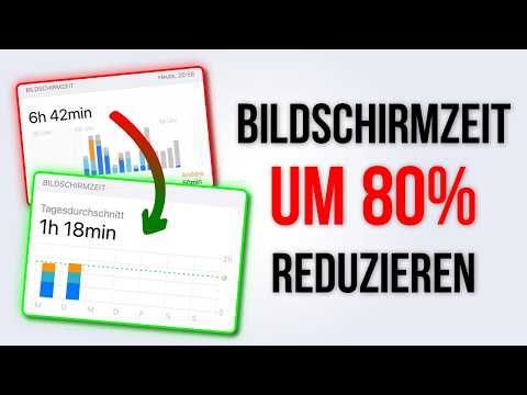 Wie du deine Bildschirmzeit um 80% reduzierst (Anleitung)