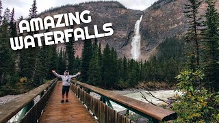 AMAZING WATERFALLS | Glacier National Park | Yoho National Park | Bear Creek Falls | Takakkaw Falls