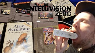 Ntellivision Zero Ranger Controller Reveal!!! + Games I've got recently from the flea market