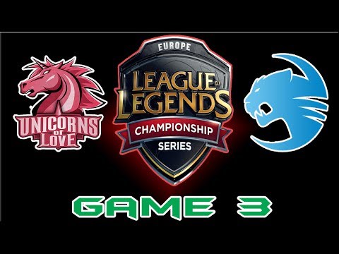 [EU LCS Summer 2017 W7D1] UOL vs ROC Game 3 Highlights | Roccat vs Unicorns of Love