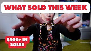 GREAT Sales and a Lesson Learned | What Sold This Week | Poshmark eBay Mercari depop Curtsy Reseller