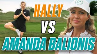 Amanda Balionis Goes Head-to-Head with Hally Leadbetter | On The Tee | Golf Digest