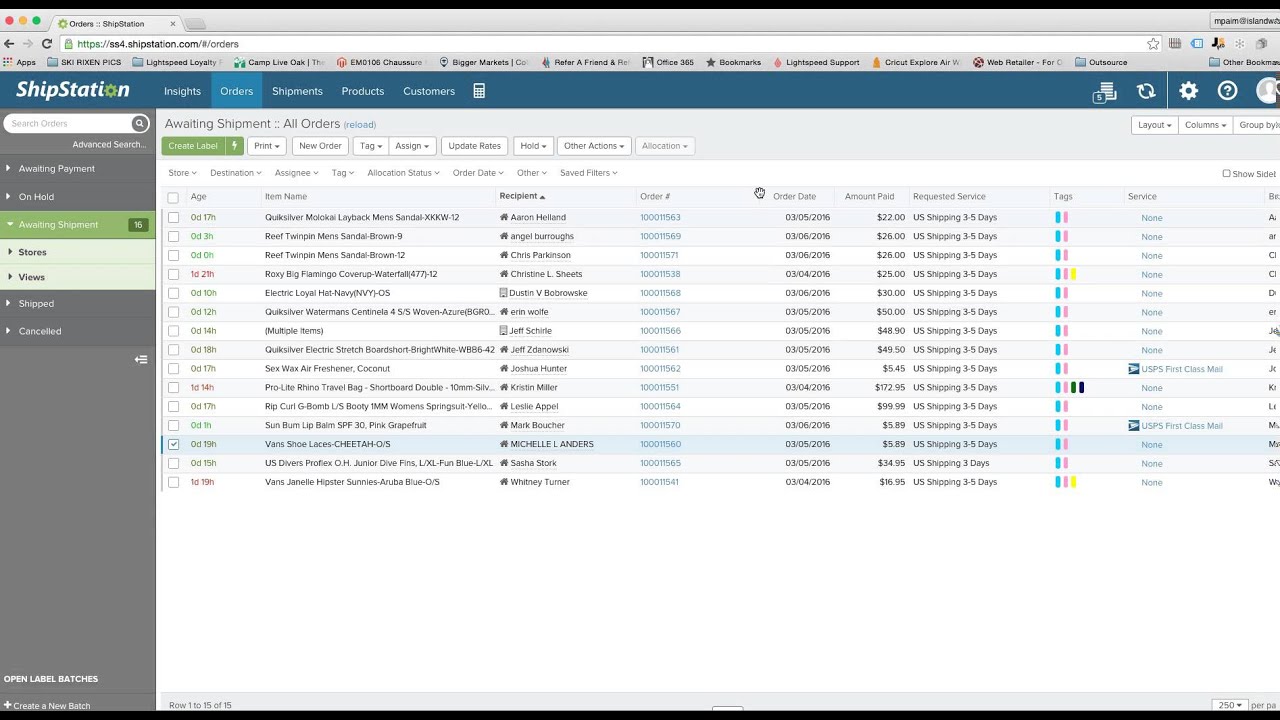 ShipStation Overview March 6 2016