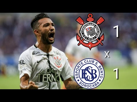 Corinthians 1 x 1 São Bento Melhores Momentos Paulistão 2019