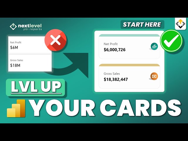 How to Master the New Power BI Card Formatting for Modern KPI Cards in ...