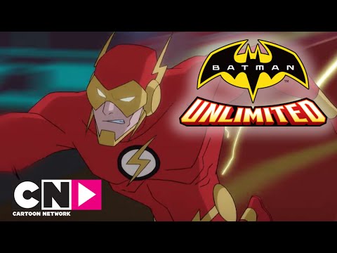 Batman Unlimited | Løpet er i gang! Batman og Flash Vs Cheetah | Norsk Cartoon Network