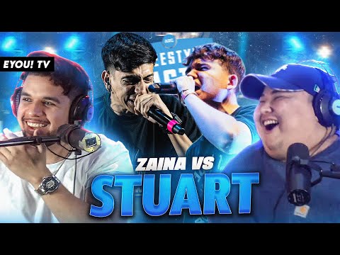 ¡CANSERBERO NO MURI0 VIVE EN EL NOMBRE DE MI HIJO! - Reacción a STUART vs ZAINA - FMS Arg - EYOU TV