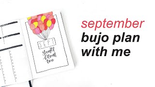 September Bullet Journal | Plan With Me!