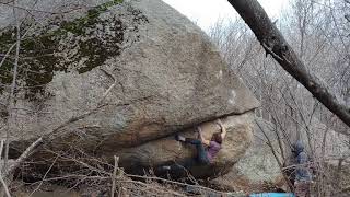 Video thumbnail of Itxura Faltsua, 7a. Targasonne