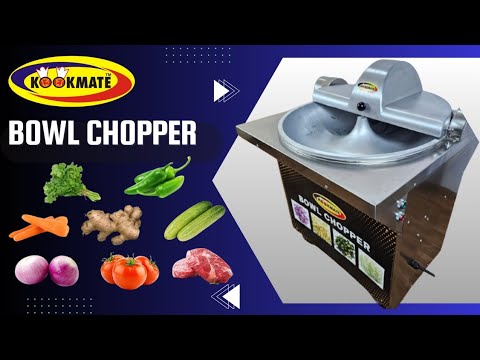 Commercial Bowl Chopper Machine