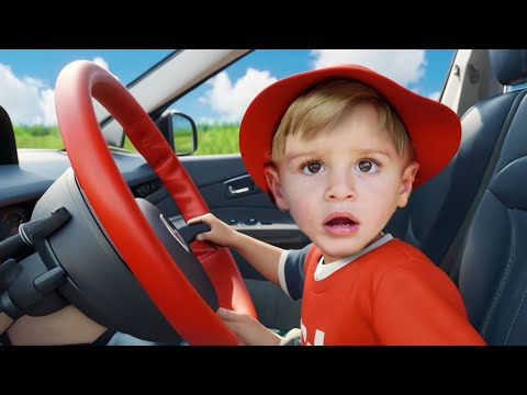 "We Are in the Car" Song | LETSGOMARTIN Nursery Rhymes & Kids Songs