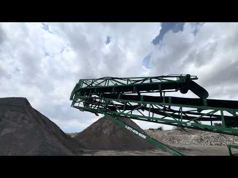 2012 Mccloskey 36X80DKT Radial Stacking Conveyor — video