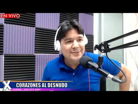 Corazones al Desnudo visita de Juana Núñez, Gerardo Lares y Adán Soriano