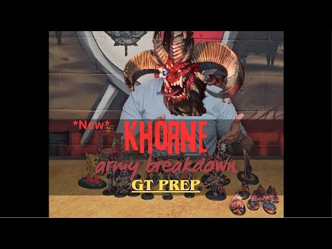 🔥 *New* Blades of Khorne Army Breakdown | GT Prep Age of Sigmar