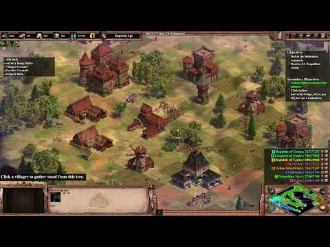 AoE2: DE - Subjugation of Naples - Louis I of Hungary (Nagy Lajos) Mission II