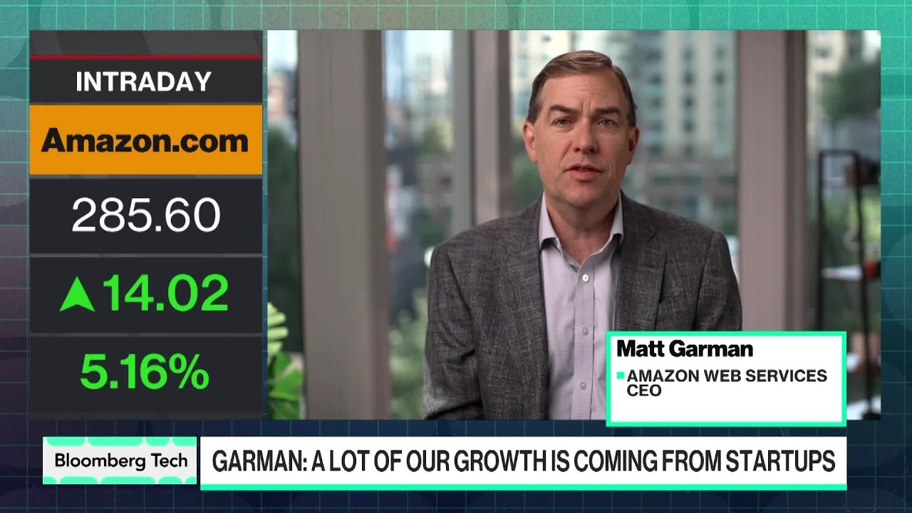 AWS CEO Says AI Business Is 'Just Massive' - Bloomberg Technology
