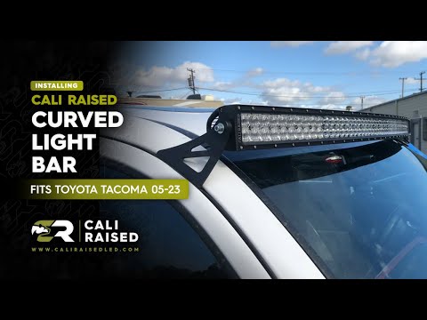 2005-Current Toyota Tacoma 52" Curved LED Bar Installation