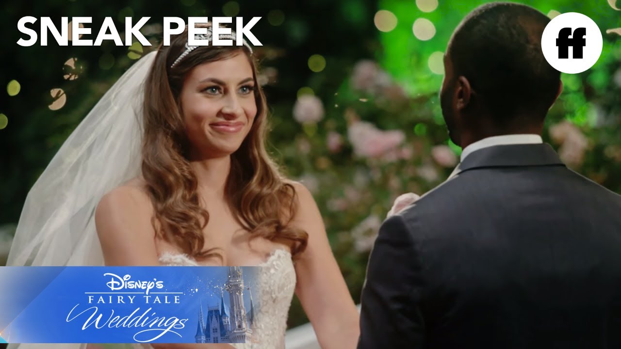 Disney’s Fairy Tale Weddings: Holiday Magic | First Look At Melanie & Greg's Wedding | Freeform