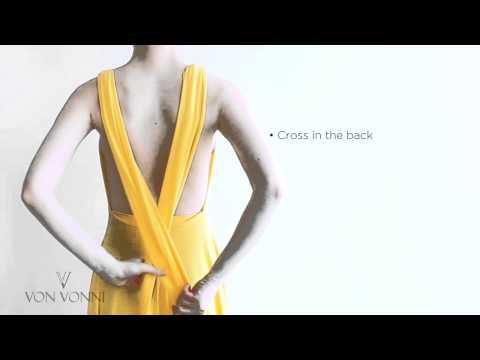 Von Vonni Transformer Dress - Instructions.
