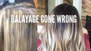 Balayage Gone Wrong - Color Correction || Hair Tutorial