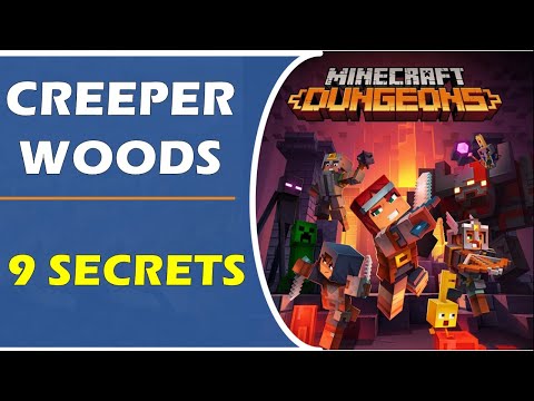 Ultimate Creeper Woods Secrets | Minecraft Dungeons