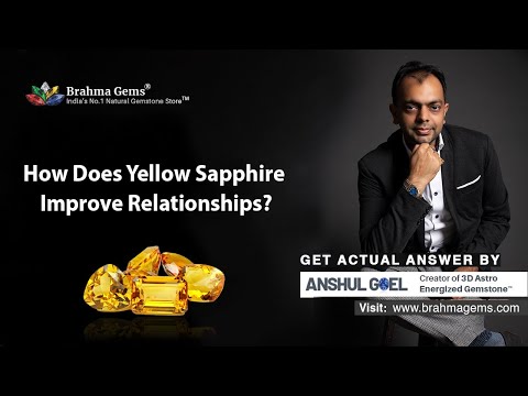 How Does Yellow Sapphire Improve Relationships?
