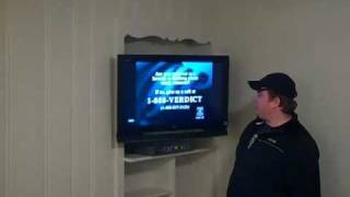preview picture of video 'LCD Wall Mount TV Installation - Hawthorne NY - Westchester County'