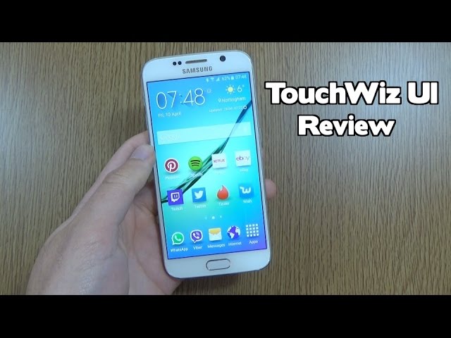 Samsung Galaxy S6 - TouchWiz UI Review!