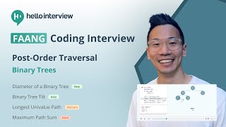 Coding Interview Fundamentals: Post-Order Traversal