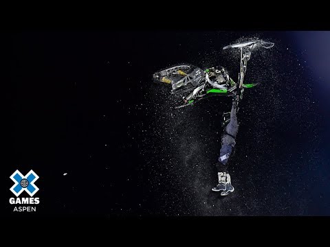 Brett Turcotte wins Snow Bike Best Trick silver | X Games Aspen 2019