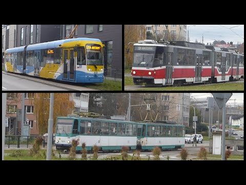 Every Type Of Tram In Košice (Všetky typy električiek v Košiciach)