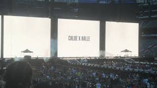 Chloe x Halle perform Fake at MetLife Stadium | OTRII