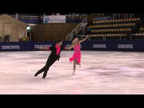 3 V. LOHMUS / A. DAVODOV (EST) - ISU JGP Courchevel Junior Ice Dance Free Dance