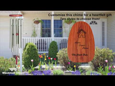 Personalize It! Housewarming - Amazing Grace Chime - Medium, Silver